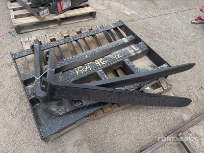 Quantity of (2) 2026 LYALS ALSF48 48 in Skid Steer Forks (Unused)