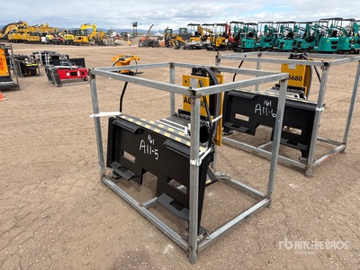 2026 LYALS ALS680 Skid Steer Post Driver (Unused)