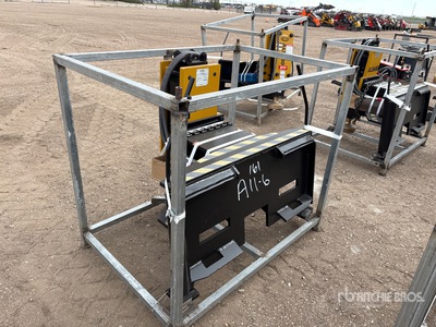 2026 LYALS ALS680 Skid Steer Post Driver (Unused)