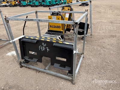 2026 LYALS ALS680 Skid Steer Post Driver (Unused)
