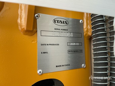 2026 LYALS ALS680 Hydraulic Breaker (Unused)