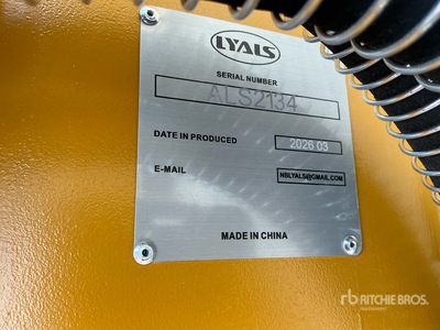 2026 LYALS ALS1400 Hydraulic Breaker (Unused)