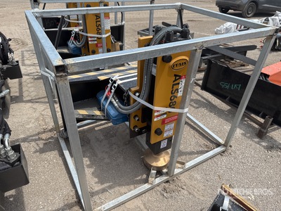 2026 LYALS ALS680 48 in Skid Steer Post Driver - Fits ALS 680 (Unused)
