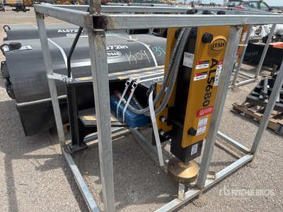 2026 LYALS ALS680 48 in Skid Steer Post Driver - Fits ALS 680 (Unused)