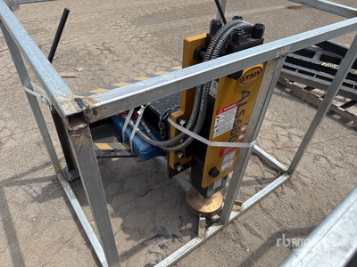 2026 LYALS ALS680 48 in Skid Steer Post Driver - Fits ALS 680 (Unused)