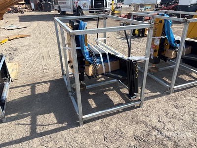 2026 LYALS ALS680 Skid Steer Post Driver (Unused)