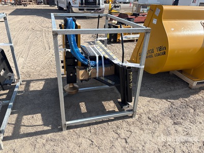 2026 LYALS ALS680 Skid Steer Post Driver (Unused)