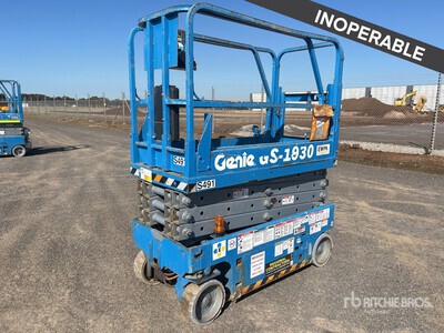 2008 Genie GS1930 Electric Scissor Lift (Inoperable)