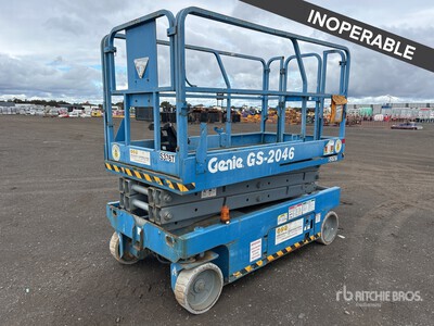 2003 Genie GS-2046 Electric Ascenseur à ciseaux (Inoperable)