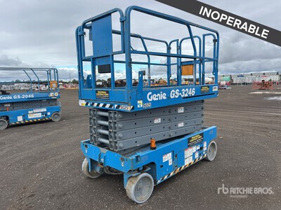 2008 Genie GS3246 Electric Ascenseur à ciseaux (Inoperable)