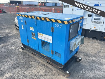 2002 Allight 10 kVA Skid-Mounted Generator set (Inoperable)