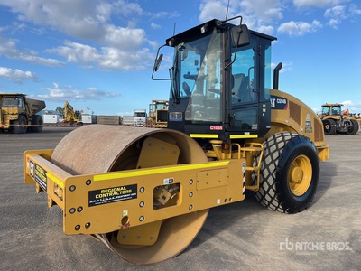 2016 Cat CS54B Gładka zagęszczarka bębnowa