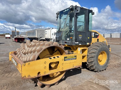 2008 Cat CP-533E Compacteur à tambour à pieds dameurs