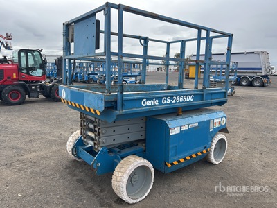 1999 Genie GS2668DC Electric Scissor Lift (Inoperable)