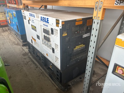 2023 Able LG25IS 25 kVA Skid-Mounted Generatore