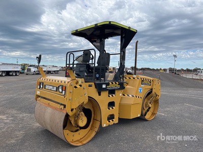 2011 Cat CB-434D Double Drum Roller