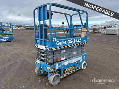 2004 Genie GS1932 Electric Ascenseur à ciseaux (Inoperable)