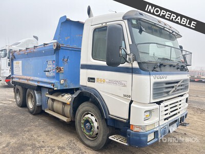 2000 Volvo FM12 6x4 T/A Dump Truck (Inoperable)