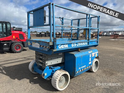 2000 Genie GS2668DC Electric Scissor Lift (Inoperable)