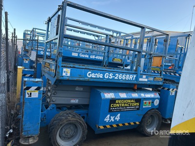 2005 Genie GS2668RT 4x4 Diesel シザーリフト