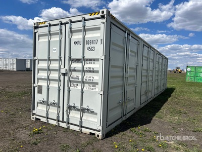 2025 40 ft High Cube Multi-Door Contenedor de almacenamiento