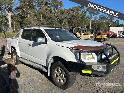 2015 Holden Rodeo LTZ 4x4 Dual Cab Pickup (Inoperable)