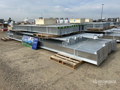 2026 BLUESEA 100 ft x 50 ft x 18 ft Steel Storage Building Frame (Unused)