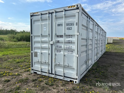 2025 40 ft High Cube Multi-Door Opslag container
