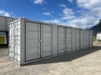 2026 40 ft High Cube Multi-Door Storage Container