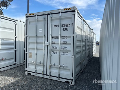 2026 Multi-Door 40 Ft One-Way High Cube Storage Container (Unused)