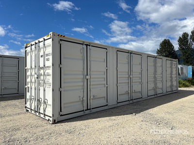 2026 40 ft High Cube Multi-Door Storage Container