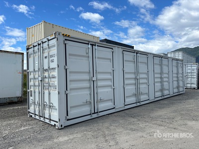 2026 40 ft High Cube Multi-Door Storage Container