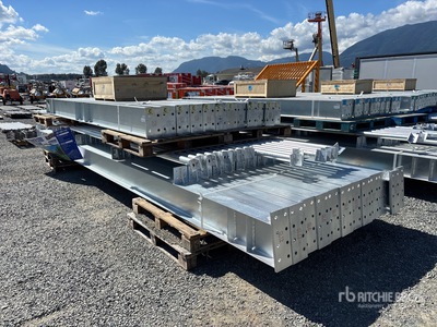 2026 BLUESEA 50 ft x 100 ft Steel Frame Only مبنى التخزين  (Unused)