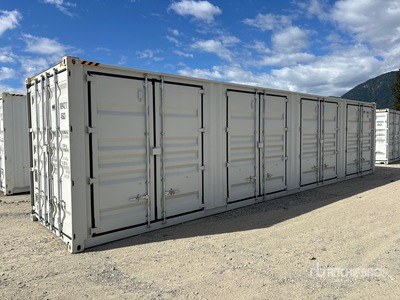 2026 40 ft High Cube Multi-Door Storage Container