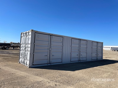 2025 40 ft High Cube Multi-Door Storage Container