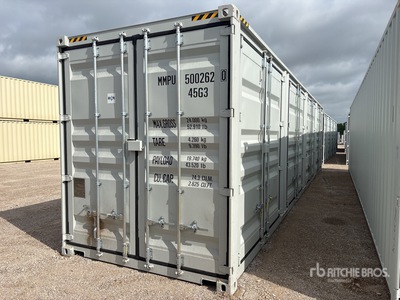 2026 40 ft High Cube Multi-Door Storage Container