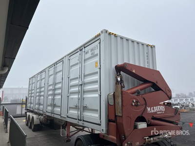 2026 40 ft High Cube Multi-Door Storage Container