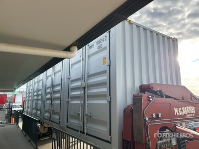 2026 40 ft High Cube Multi-Door Container per stoccaggio