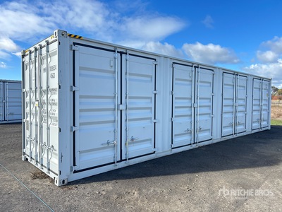 2026 40 ft High Cube Multi-Door Contenedor de almacenamiento