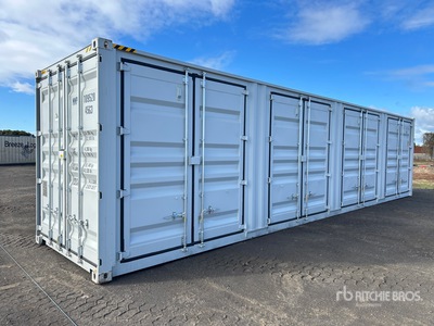 2026 40 ft High Cube Multi-Door Contenedor de almacenamiento