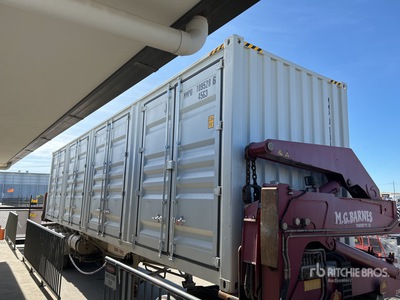 2026 40 ft High Cube Multi-Door Storage Container