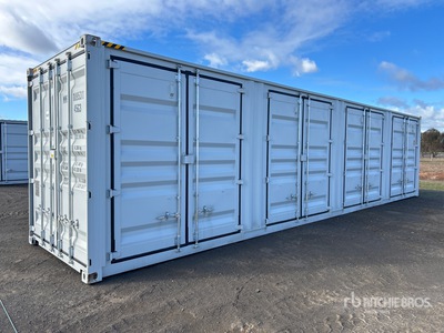 2026 40 ft High Cube Multi-Door Contenedor de almacenamiento