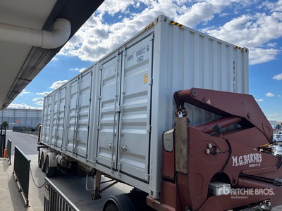 2026 40 ft High Cube Multi-Door Storage Container