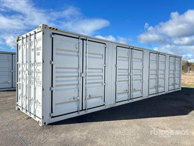 2025 40 ft High Cube Multi-Door Contenedor de almacenamiento