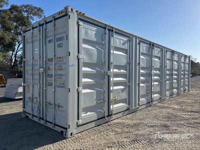 2025 40 ft High Cube Multi-Door (Damaged) Storage Container