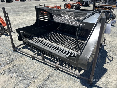 2026 GIYI GY-RP72 1830 mm Raccogli Sassi per Mini Pala (Unused)