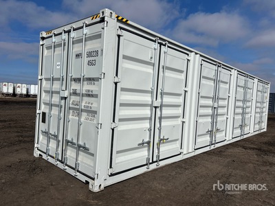 2026 40 ft High Cube Multi-Door Storage Container