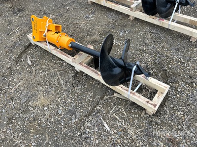 2026 GIYI 18 in Excavator Auger - Fits Cat 303 (Unused)