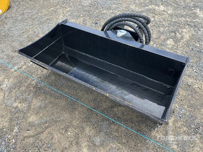 2026 GIYI GY-D3T 800 mm Hydraulic Tilting Benna per escavatore - Fits 3 Ton (Unused)