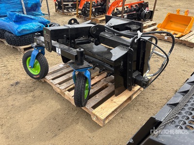 2026 GIYI GY-MPR42 42 in Mini Skid Steer Power Rake (Unused)